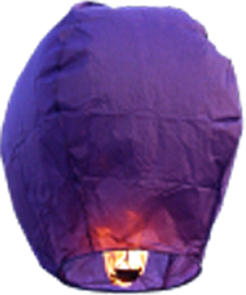 Sky Lanterns Purple