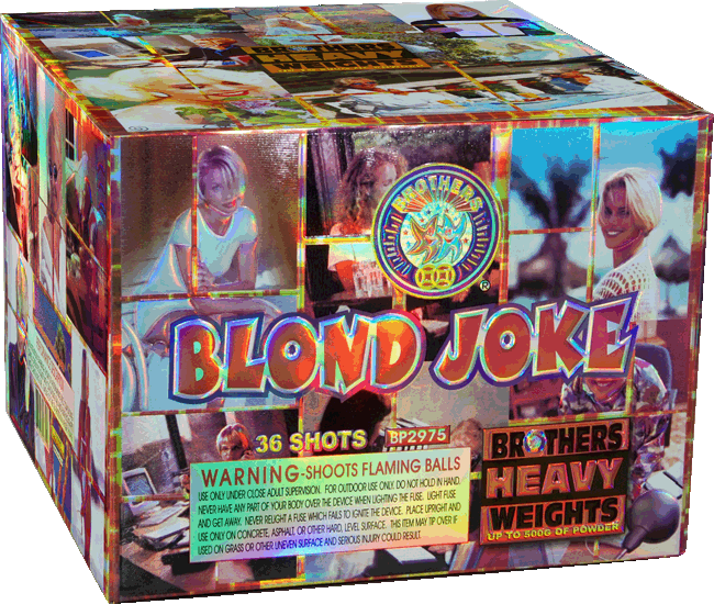 Blonde Joke 36 Shot (Case of 4)