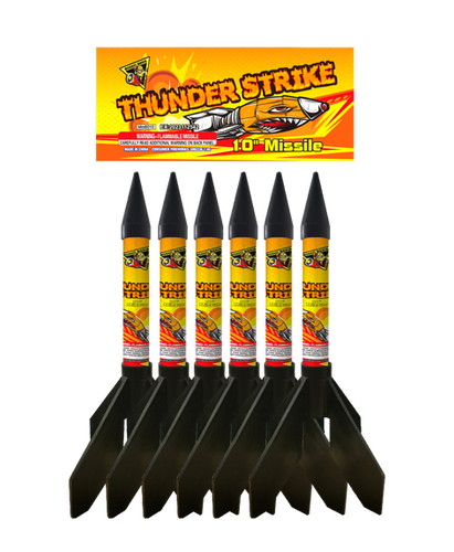 10" Thunderstrike Missile 5 pk