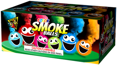 Color Smoke Box of 12 Bags of 6
