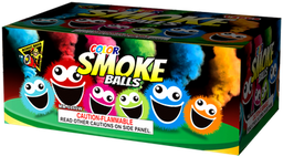 Color Smoke Box of 12 Bags of 6